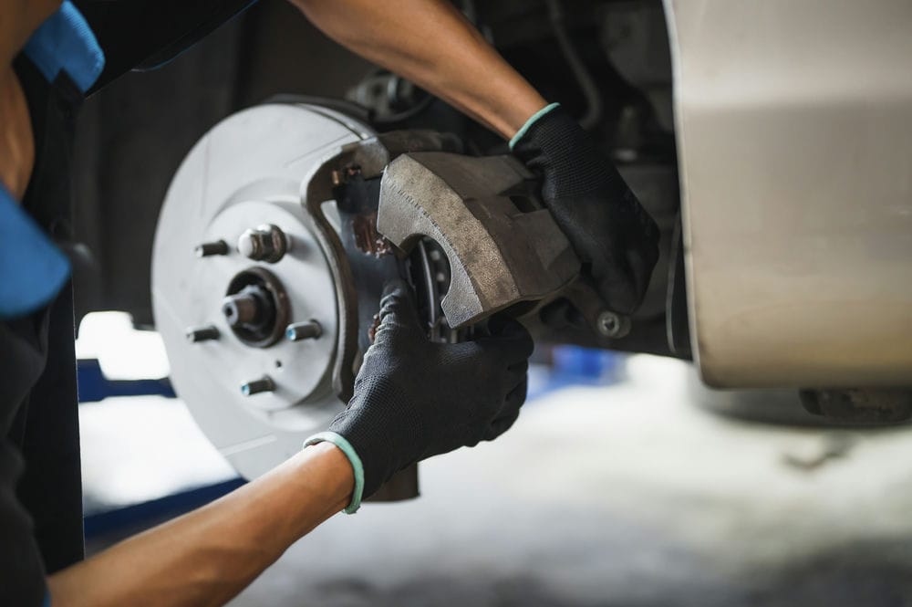 Disc brake caliper replacement