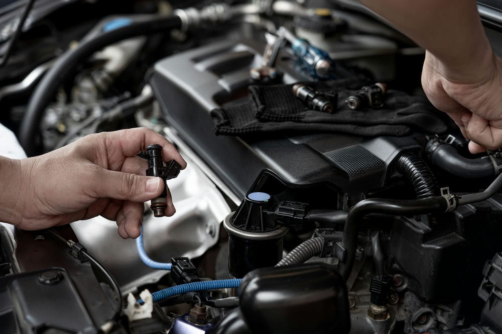 Engine oil pressure testing